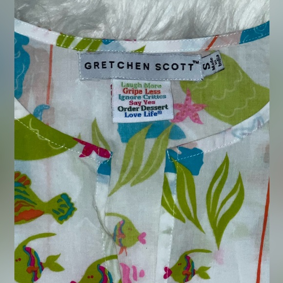 Gretchen Scott Mermaid Swim Coverup - Picture 8 of 12